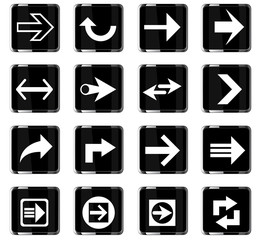 arrow icon set