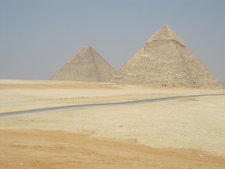 Fototapeta na wymiar Pyramiden in Ägypten