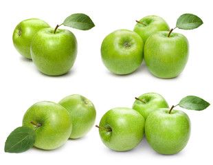 apple fruits with leaf