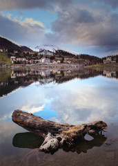 st. Moritz - Switzerland lake and reflections