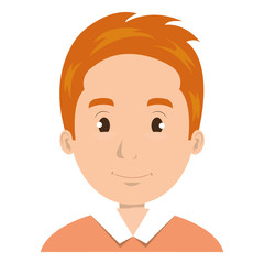 young man avatar character vector illustration design