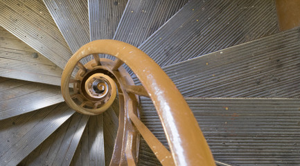 Wendeltreppe in der Towerbridge in London