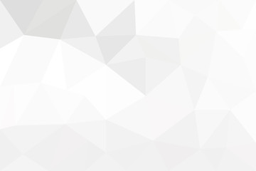 Light-colored vector background in low poly style