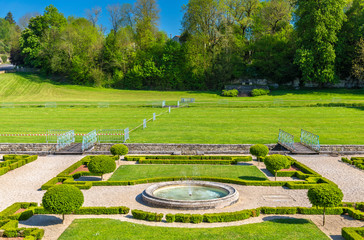 The Royal Abbey Notre-Dame of Celles-sur-Belle in France