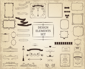Vintage Design Elements Collection