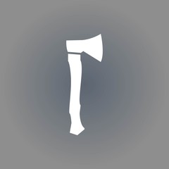 ax icon stock vector illustration flat design