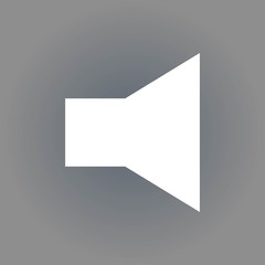 volume icon stock vector illustration flat design