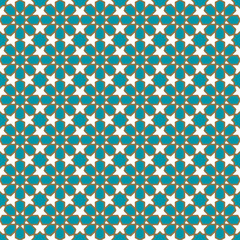 seamless islamic pattern and background vector illustration