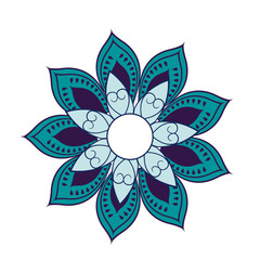 mandala decoration spiritual oriental. mystical ornament element vector illustration