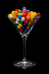 Glass Full of Gumballs