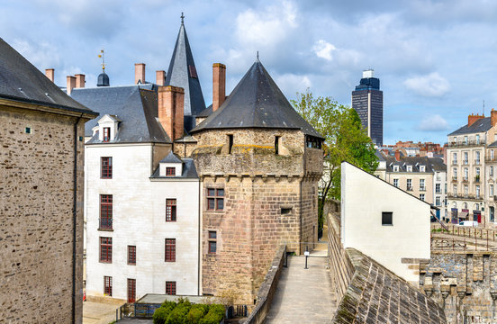 Castle of the Dukes of Brittany in Nantes, France