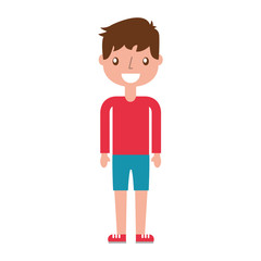isolated handsome icon boy vector illustration graphic illustration