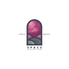 Outter Space Logo Template