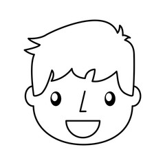 isolated handsome icon boy vector illustration graphic illustration