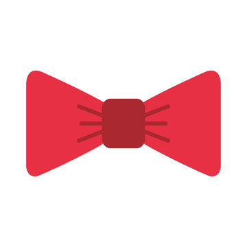 isolated fancy bowtie vector illustration graphic design