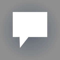 Speech Bubbles Icon. Chat pictogram icon stock vector illustration