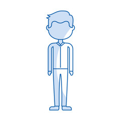 isolated handsome icon boy vector illustration graphic illustration