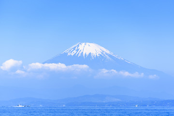 富士山　快晴　葉山