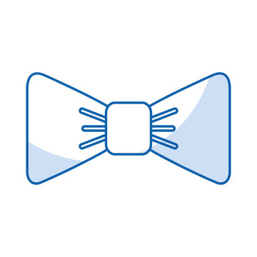 isolated fancy bowtie vector illustration graphic design