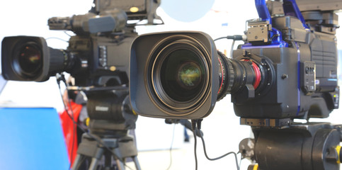 Video camera while filming