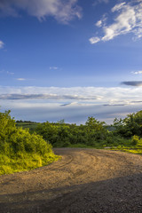 Beautiful summer road