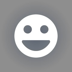 Smile icon stock vector illustration flat design
