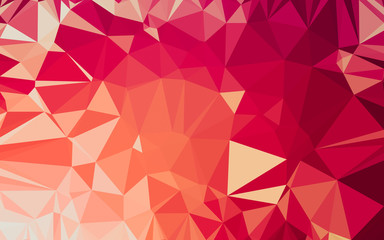 Abstract low poly background, geometry triangle