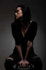 Fototapeta premium beautiful lady portrait
