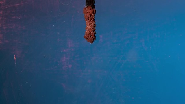 Electrolysis of copper. Electrolytic reduction of copper from solution