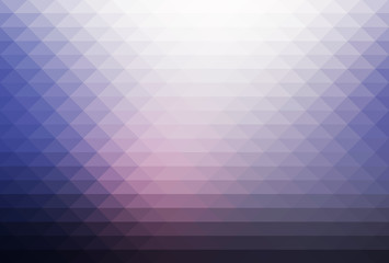 Pale pink blue rows of triangles background
