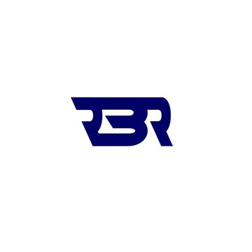 letter RBR logo vector