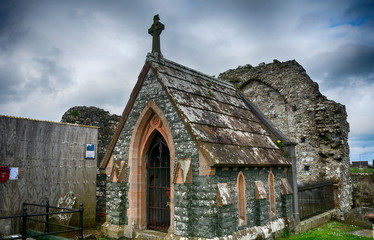 Movilla abbey ruins, Newtownards, Northern Ireland