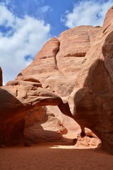 Sand Arch Arches National Park Utah