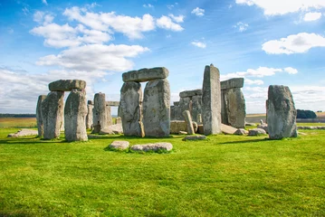 Foto auf Acrylglas Historisches Gebäude Stonehenge, Vereinigtes Königreich