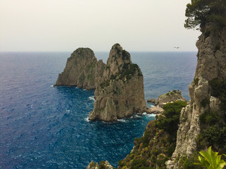Rock Formations In The Water