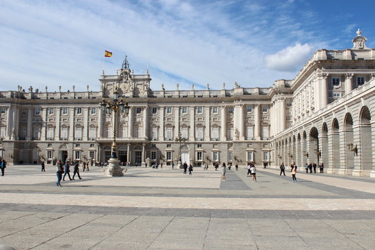 Royal Palace (Palacio Real), Madrid, Spain, Europe