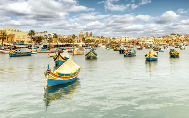 Fototapeta na wymiar Port in Malta