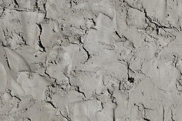 Gray cement plaster close-up. Background