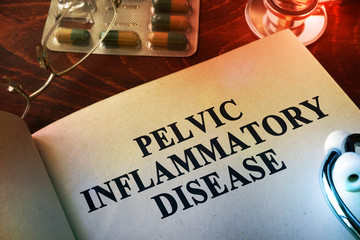 Book with title Pelvic inflammatory disease (PID).