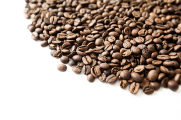Roasted coffee beans