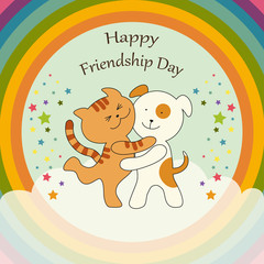 Cute Friendship Day card