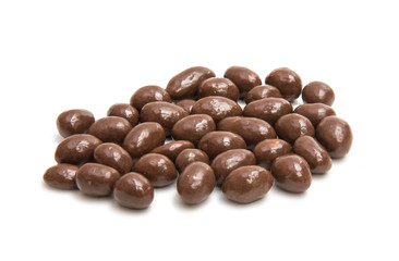 almonds in chocolate glaze