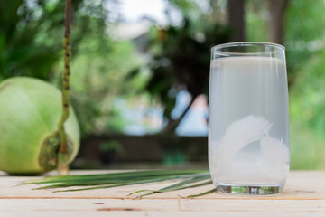 Coconut juice, Drink coconut water