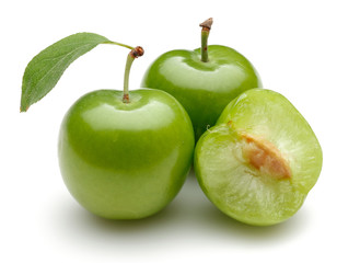 Green plums