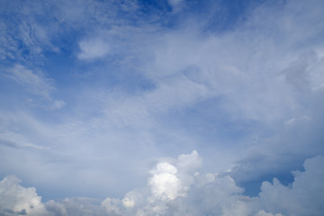 Sky and clouds / Sky and clouds, use as background.
