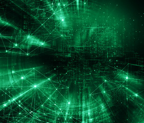 Technology background, from series best concept of global business 