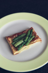 homemade puff pastry sandwich