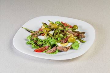 Salad with olives