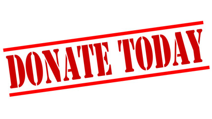 DONATE TODAY stamp