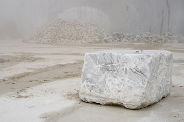marble quarry  in marina di carrara